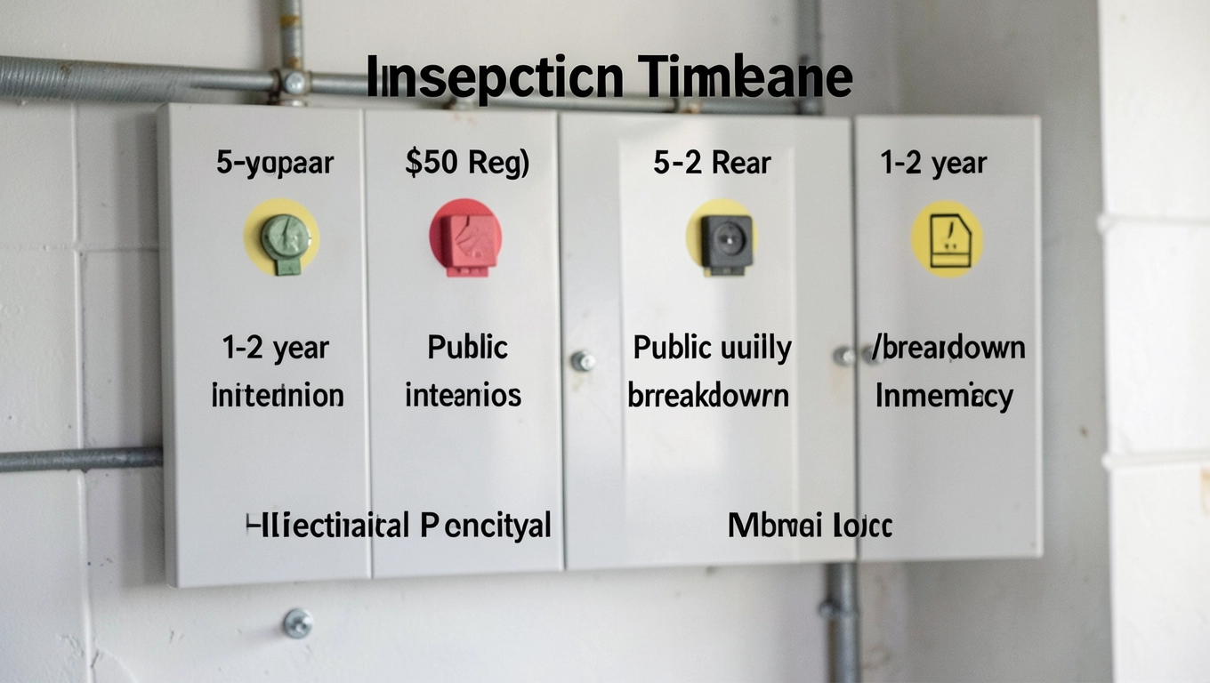 Częstotliwość przeglądów w protokole elektrycznym