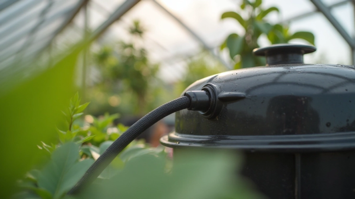 Grzejnik solarny do szklarni