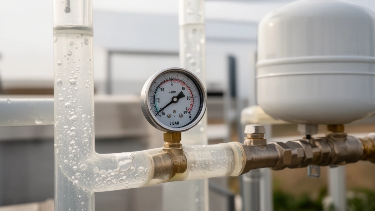 Jakie ciśnienie glikolu w instalacji solarnej