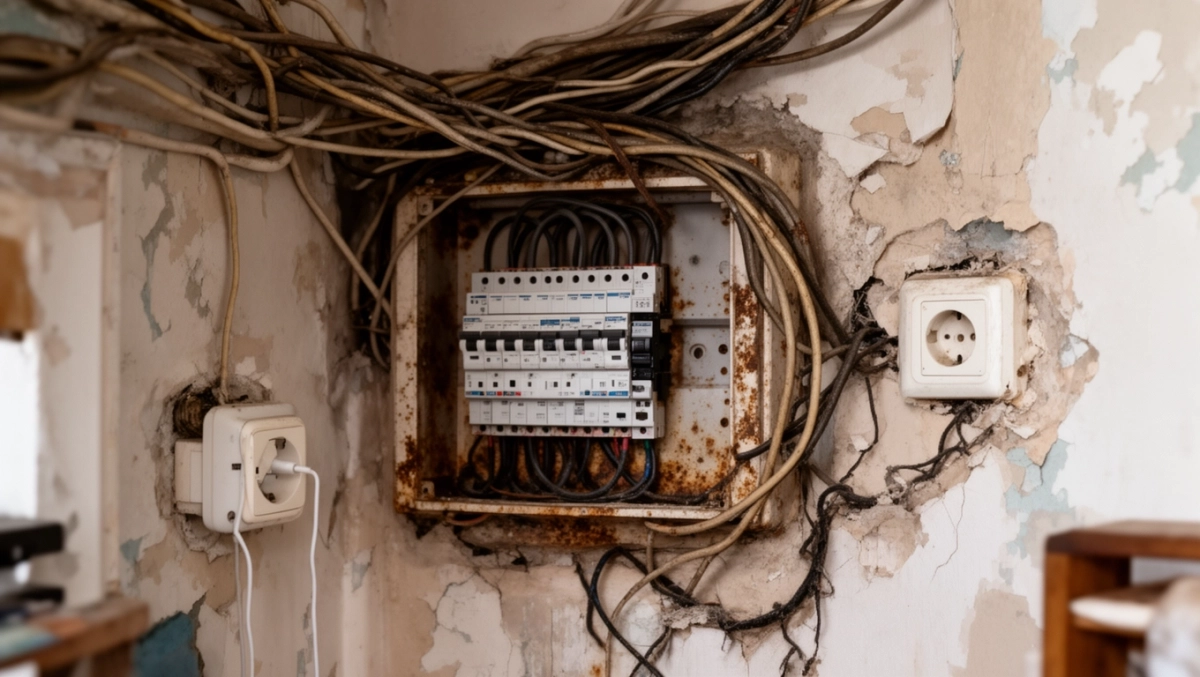 Koszt wymiany instalacji elektrycznej w mieszkaniu 30 m