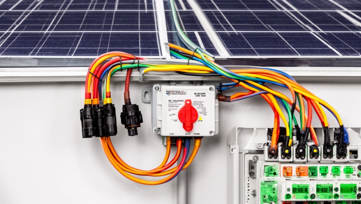 Schemat podłączenia paneli fotowoltaicznych 2 stringi