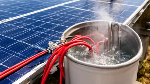 grzałka bezpośrednio do paneli fotowoltaicznych