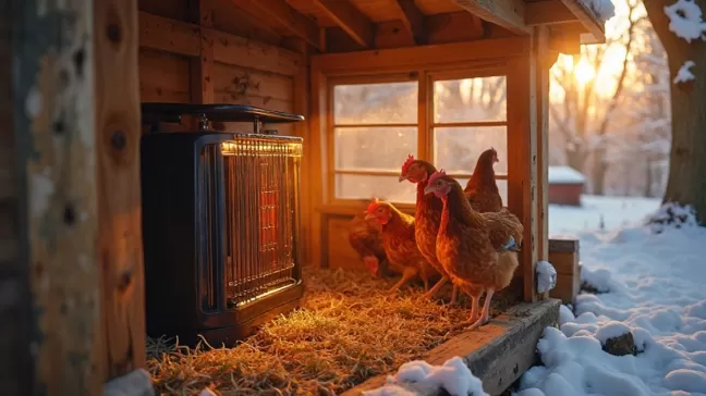 Grzejnik solarny do kurnika