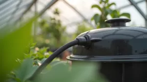 Grzejnik solarny do szklarni