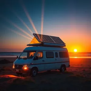 Jak działa fotowoltaika w kamperze