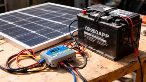 Jaki panel fotowoltaiczny do akumulatora 200Ah