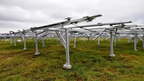 Konstrukcja pod panele fotowoltaiczne na gruncie 10 kW