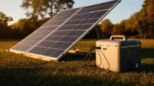 panel solarny do lodówki turystycznej