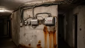 Schemat instalacji elektrycznej w bloku z wielkiej płyty