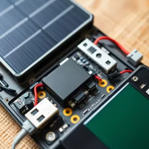 solar power bank components